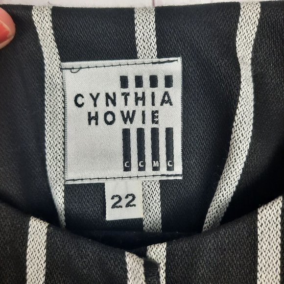 Vintage Cynthia Howie Striped Retro Blazer Jacket - Picture 9 of 12